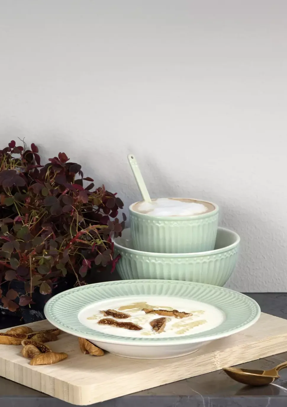 Lattekopp Alice Pale Green D10