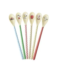 Latteskjeer Melamin Snoopy 6pkn
