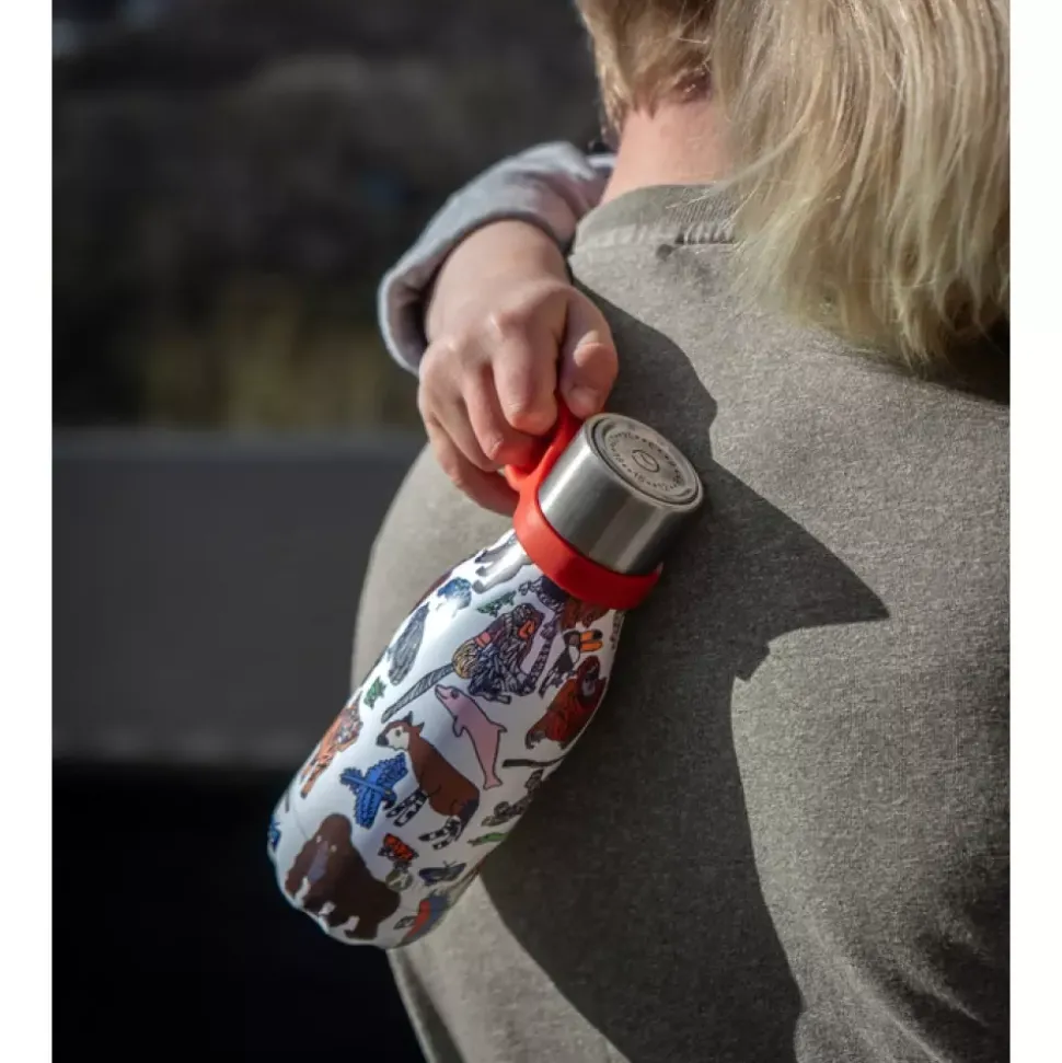 Les Artistes - Bottle Up - Gullsløyfe Anette Moi - Termoflaske - 0,28 l
