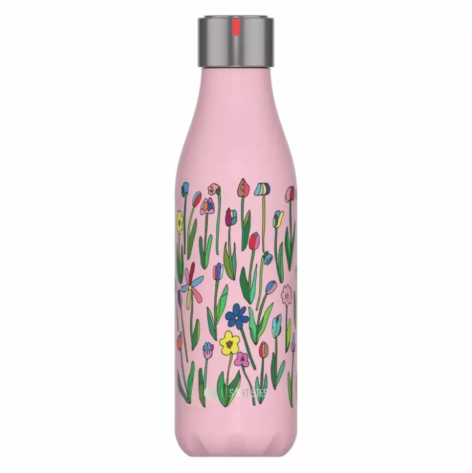 Les Artistes - Bottle Up - Rosa Sløyfe - Termoflaske - 0,5 l