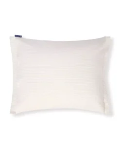 Lexington Beige/Hvitt Stripet Sengesett I Bomullssateng Lang