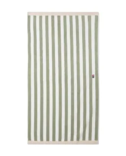 Lexington Blokkrutet Håndkle Vintage Grønn/Hvit/Moonbeam 70x130cm