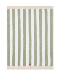 Lexington Blokkrutet Håndkle Vintage Grønn/Hvit/Moonbeam 70x130cm