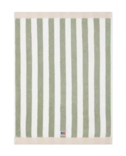 Lexington Blokkrutet Håndkle Vintage Grønn/Hvit/Moonbeam 50x70cm