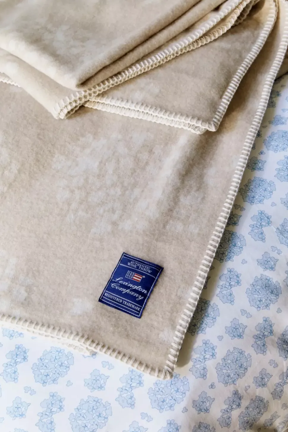 Lexington Blomstret Trykk Sengesett I Bomullssateng Lang
