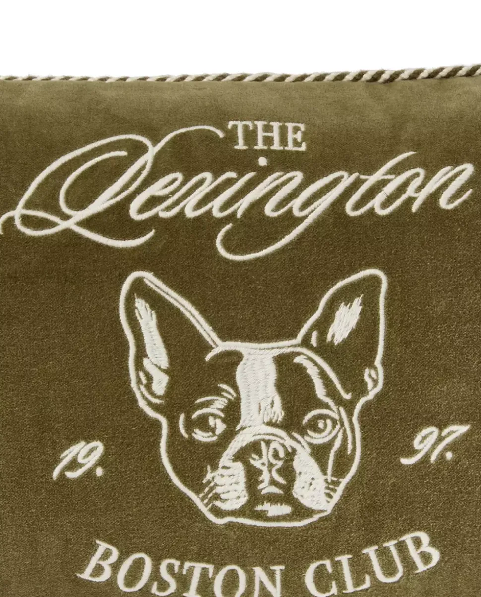 Lexington Boston Club Pute I Bomullsfløyel 50x30