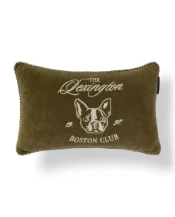 Lexington Boston Club Pute I Bomullsfløyel 50x30