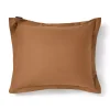 Lexington Ensfarget Satengsengesett Fudge 140x200/50x70