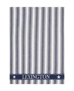 Lexington Icons Cotton Twill Waffle Striped Kjøkkenhåndkle