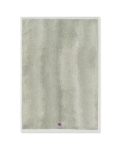 Lexington Icons Original Håndkle Vintage Green/White Striped 30x50