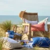 Lexington Rug Shell Putetrekk I Resirkulert Bomullscanvas, Hvit/Beige