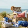Lexington Summer Whale Putetrekk I Resirkulert Bomull, Hvit/Blå