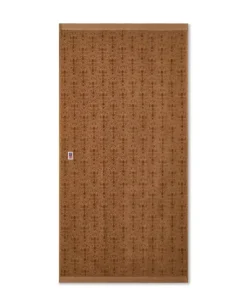 Lexington Velourhåndkle Med Jacquardmønster Fudge 70x130