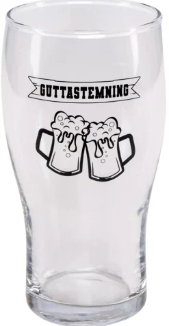 Ølglass Guttastemning 570ml