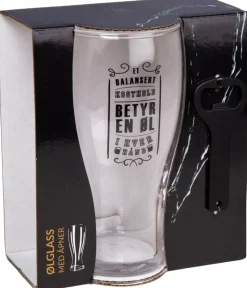 Ølglass Øl I Hver Hånd 570ml