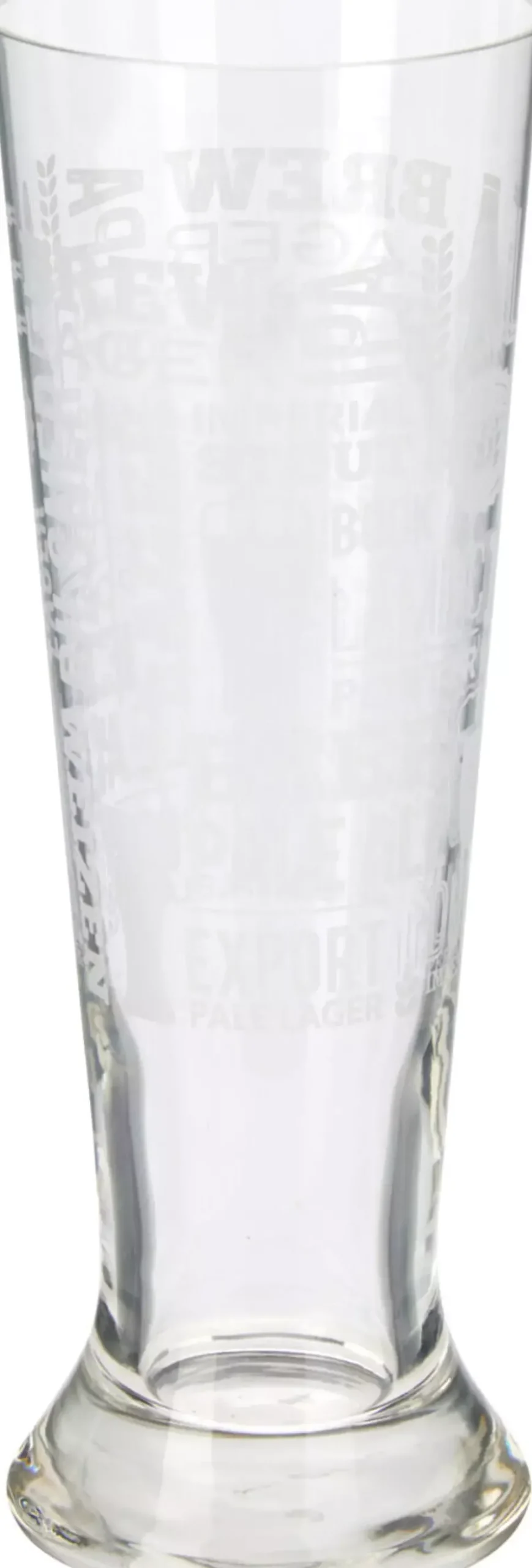 Ølglass 370ml Tekst