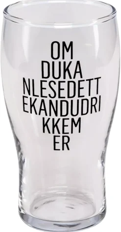 Ølglass Omdukanlese… 570ml