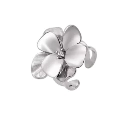 Lily Luxe Ring Sølv (Regulerbar)