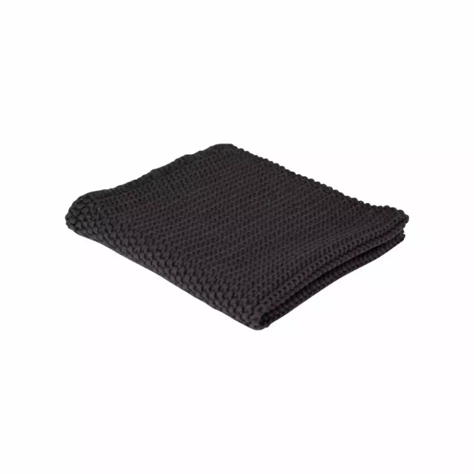 Linea - Klut Svart 28x28 Bomull