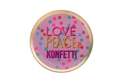 Love Plates - Love Peace & Konfetti