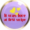 Love Plates - Swipe S Purple
