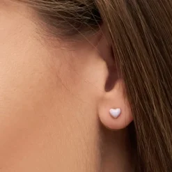 Love U Ørering 1 stk Purple