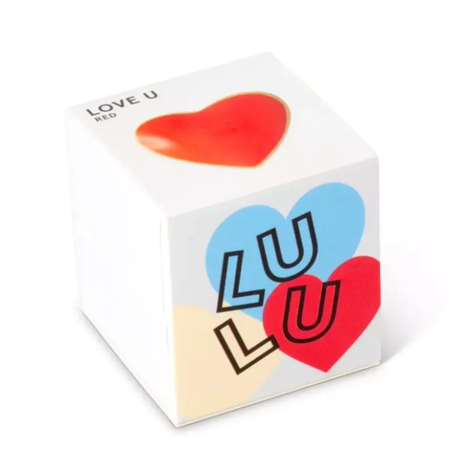 Love U Ørering 1 stk Red