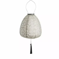 Lunaria Solar Lanterne Lysegrå D26 x H26