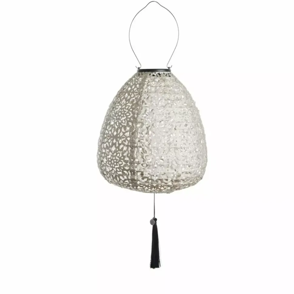 Lunaria Solar Lanterne Lysegrå D26 x H26