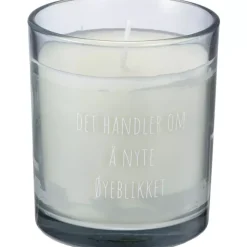 Lykketegning Duftlys Blå