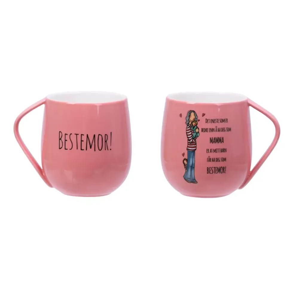 Lykketegning Krus Bestemor