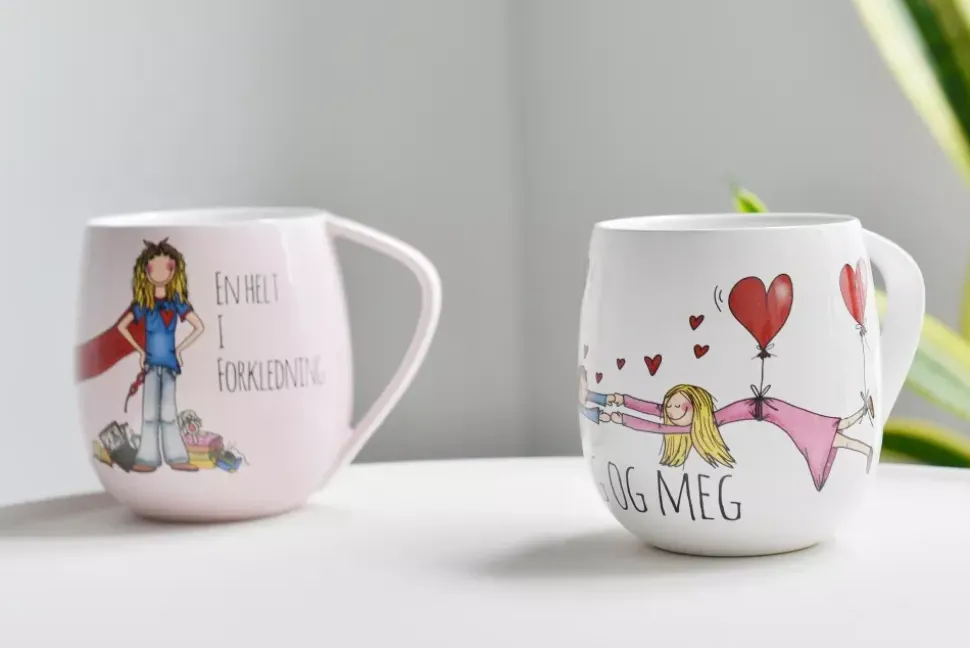 Lykketegning Krus Deg og Meg