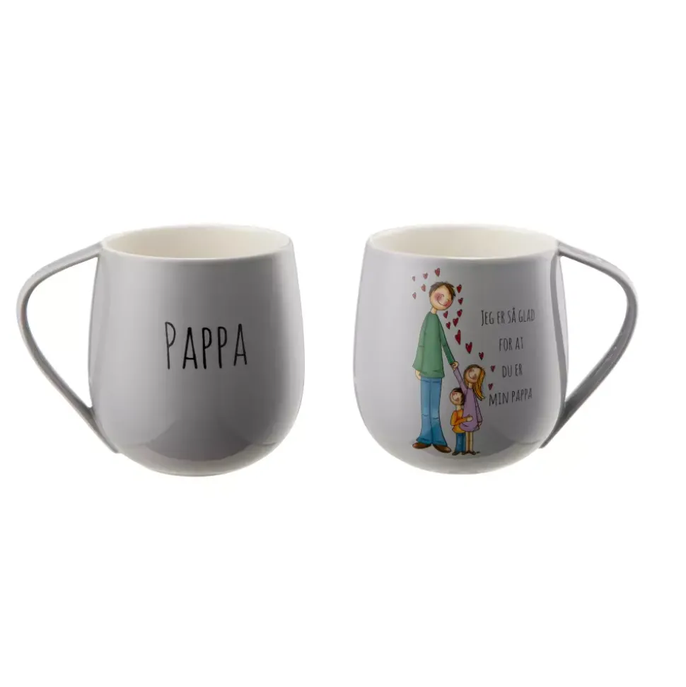 Lykketegning Krus - Pappa