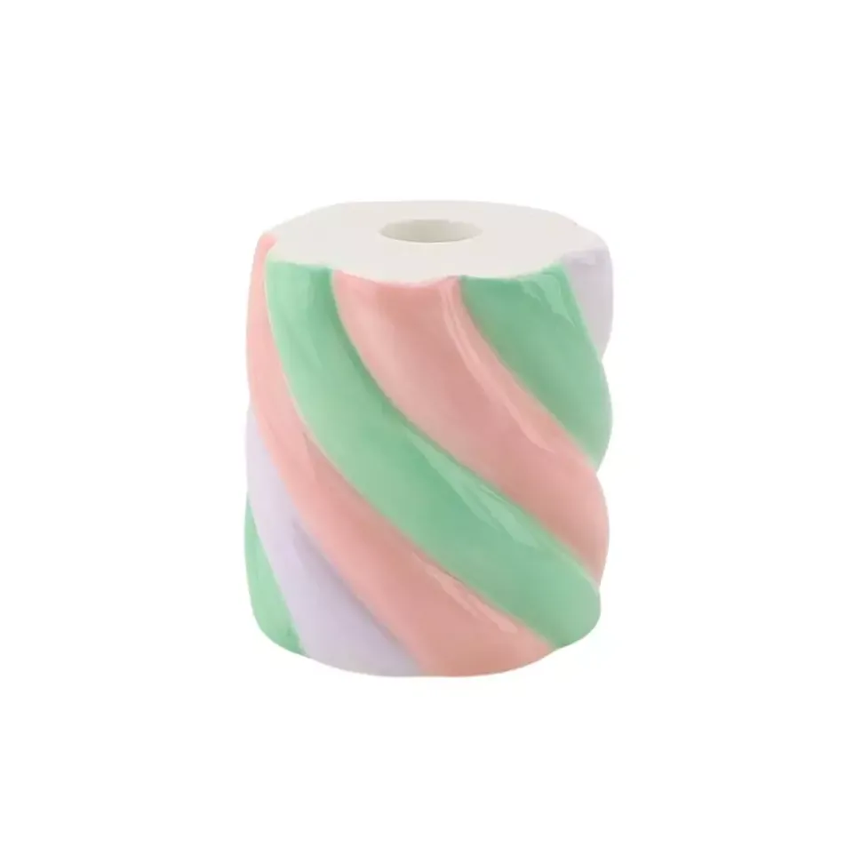 Lysestake Marshmellow Rosa/Mint/Lilla H9
