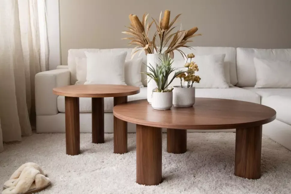 Macala - Sidebord Valnøtt 65x49,4