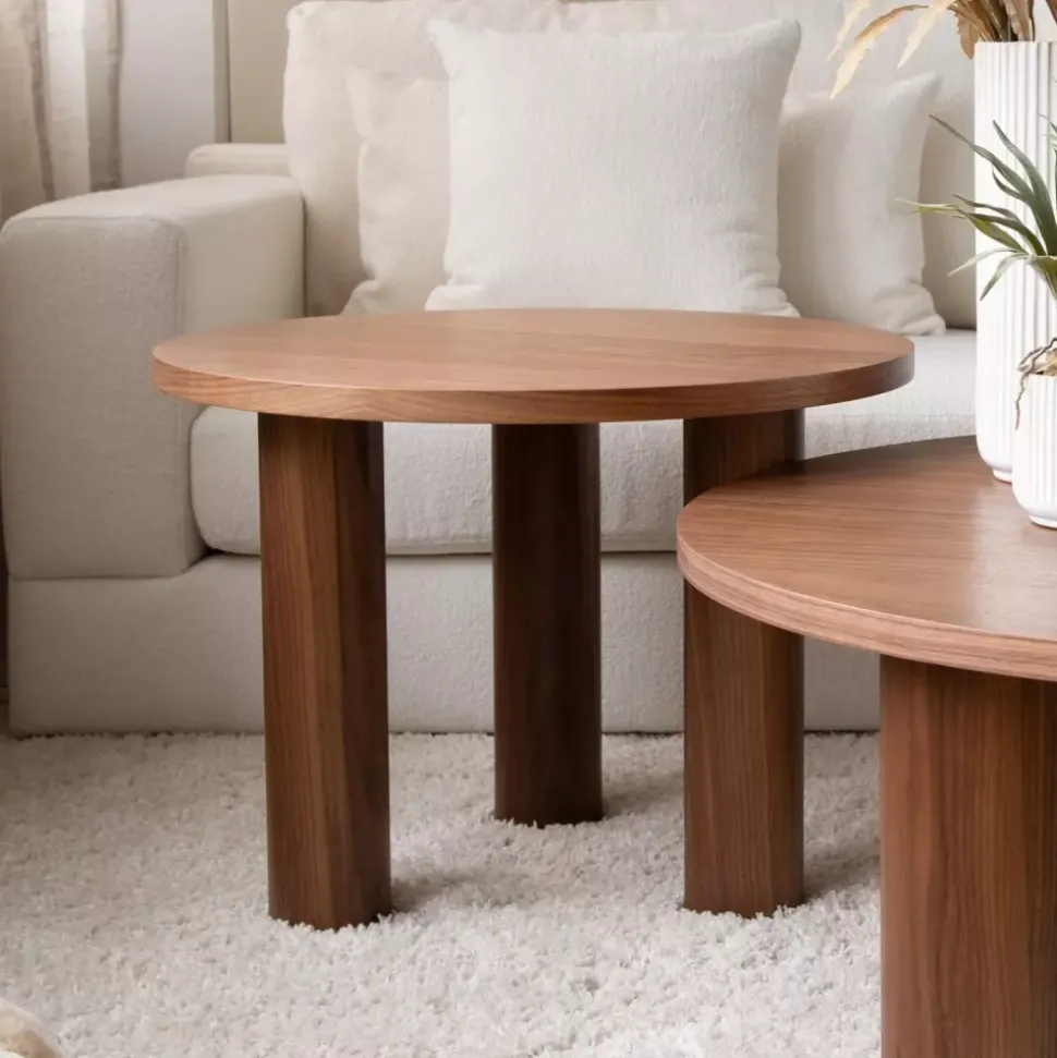 Macala - Sidebord Valnøtt 65x49,4
