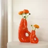 Madame Crevette Lobstervase XS Oransjrød