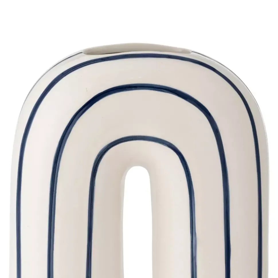 Mae Vase, Blå, Keramik