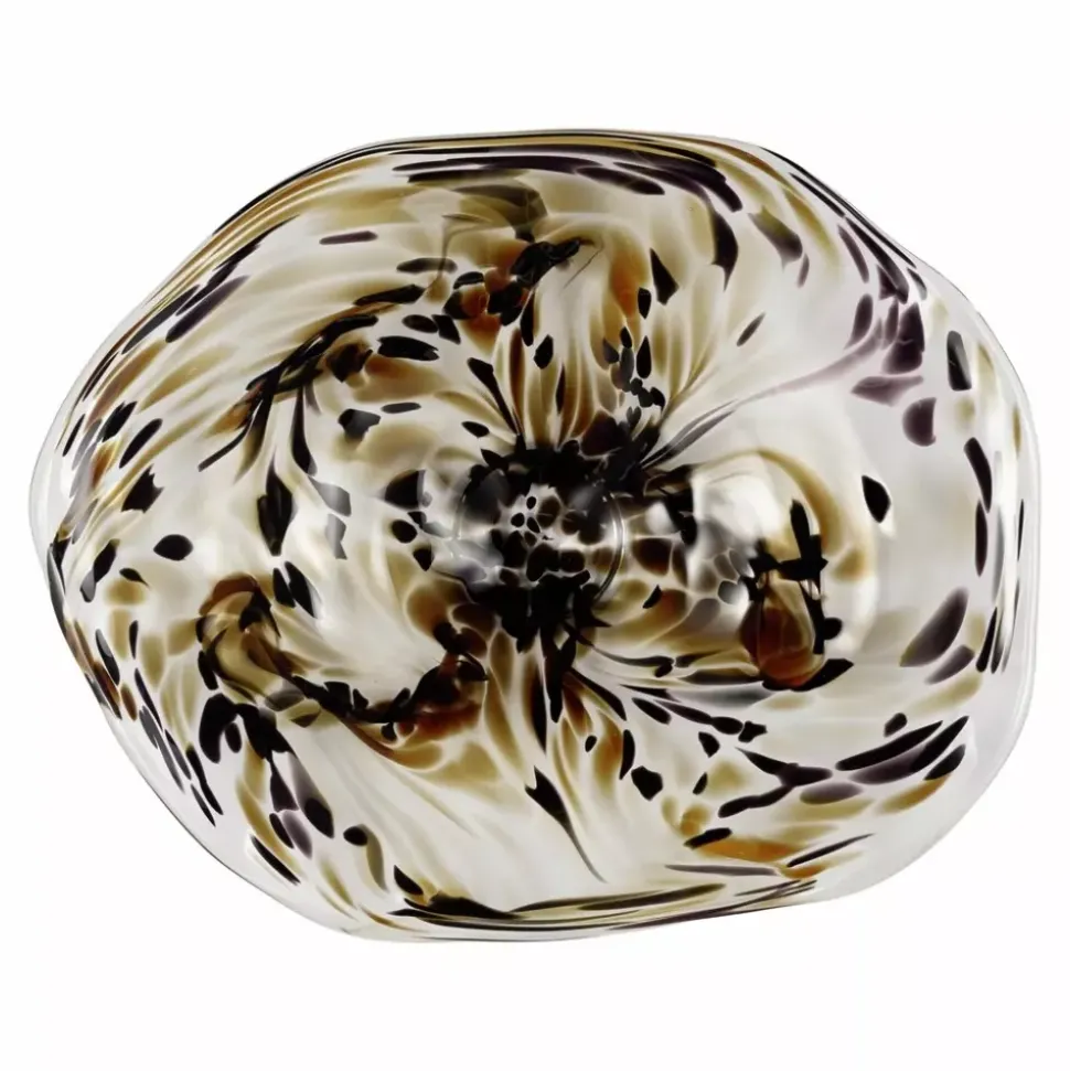 Magnor - Art fat kunstglass sort/brun 44 cm