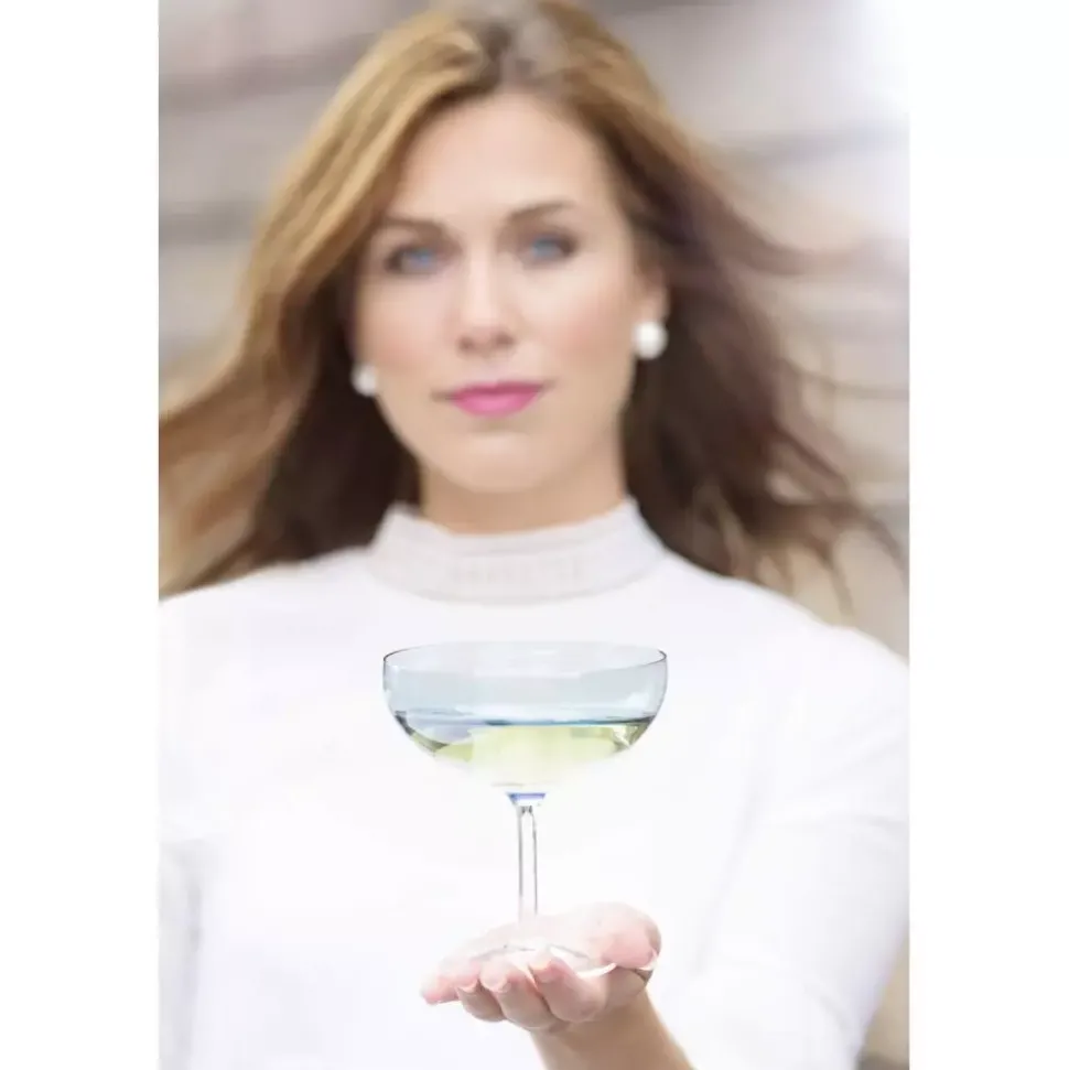 Magnor Happy Champagneglass Grønn
