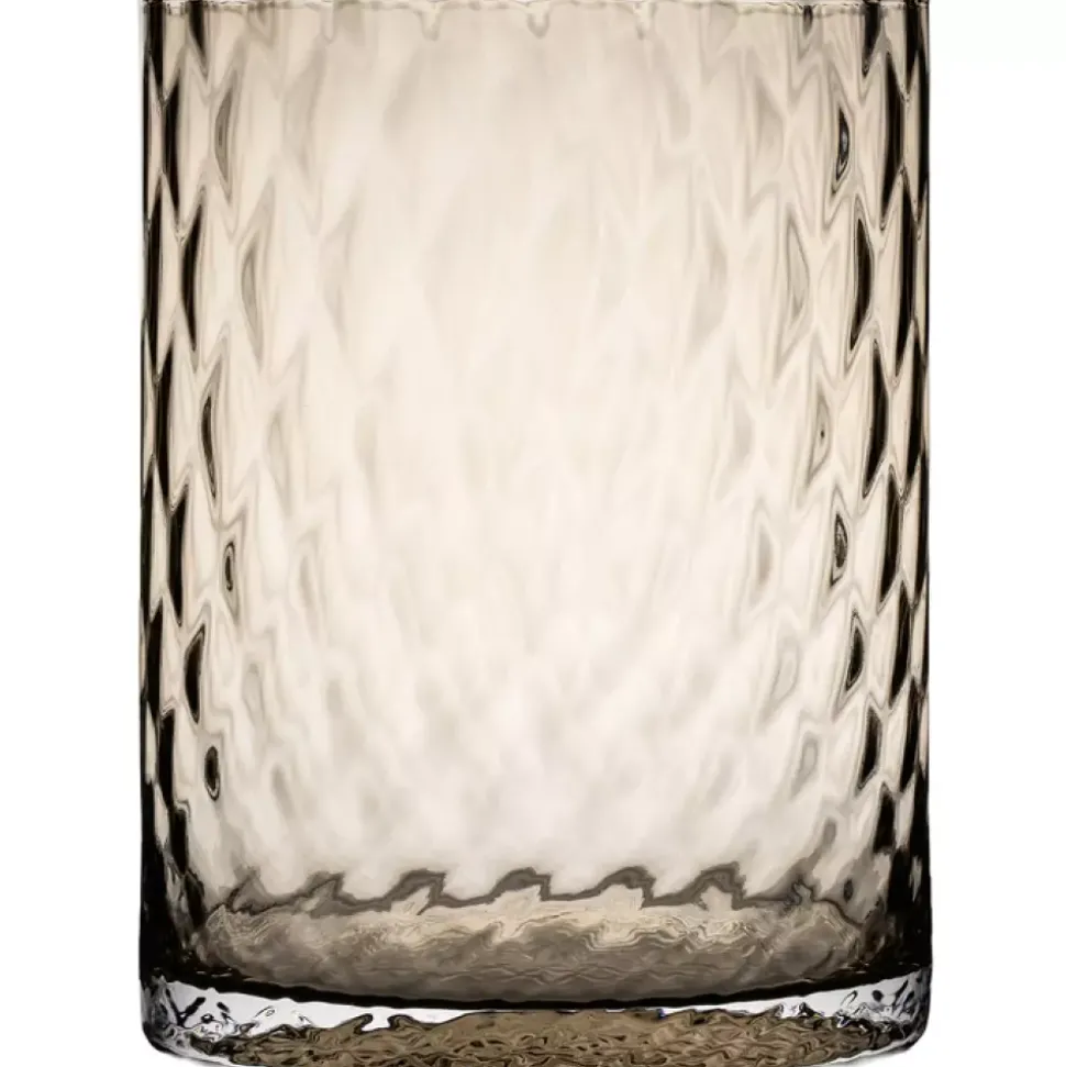 Magnor Harlekin Lykt/vase M Light Topaz 24cm