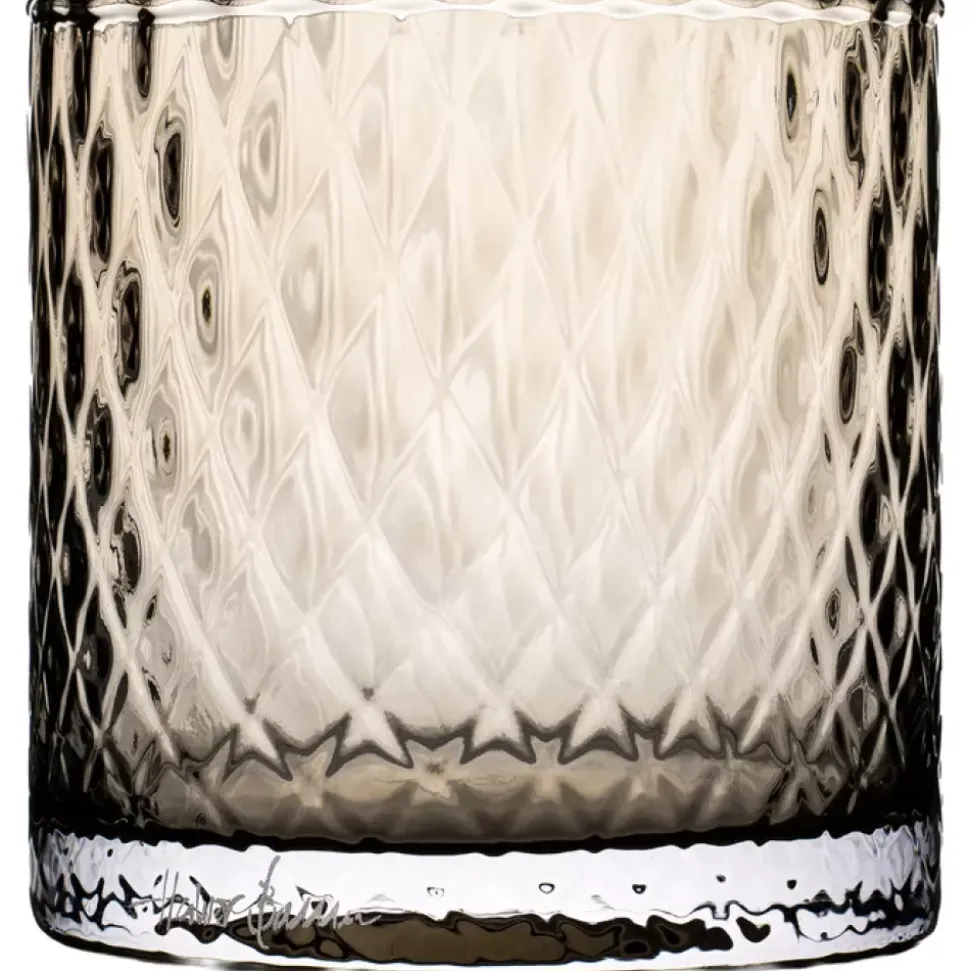 Magnor Harlekin Lykt/vase S Light Topaz 12,5cm
