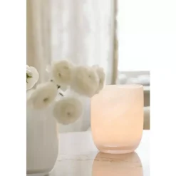 Magnor - Lumo lykt/vase hvit 19 cm