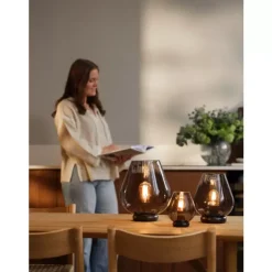 Magnor Rocks XO Bordlampe Koks Medium 24cm