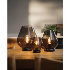 Magnor Rocks XO Bordlampe Koks Liten 16,5cm