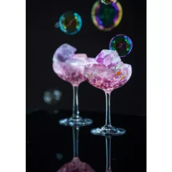 Magnor Swirl Champagneglass Rosa 22cl