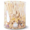 Magnor Swirl Glass/lykt Brun