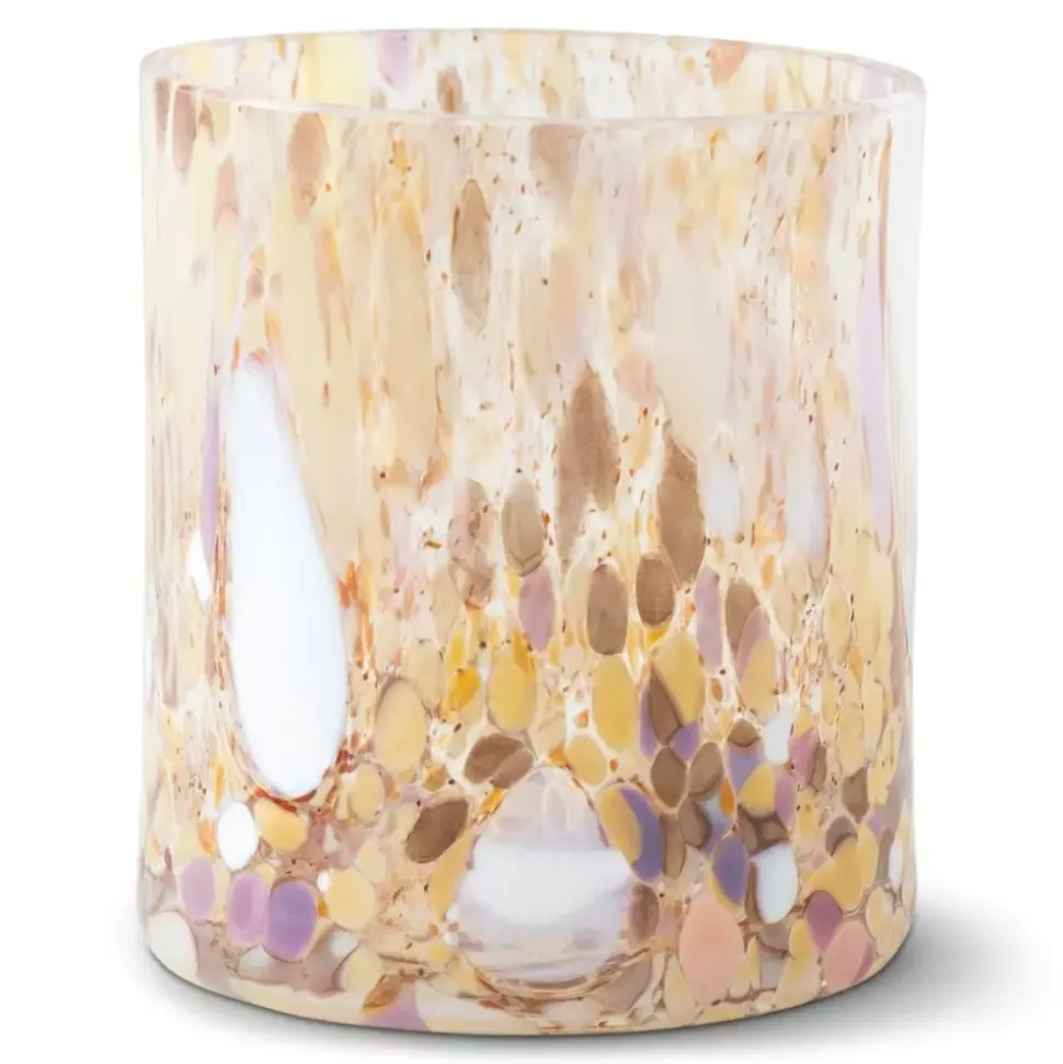Magnor Swirl Glass/lykt Brun