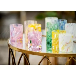 Magnor Swirl Glass/lykt Grønn