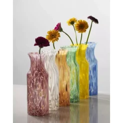Magnor Swirl Karaffel/vase Blå